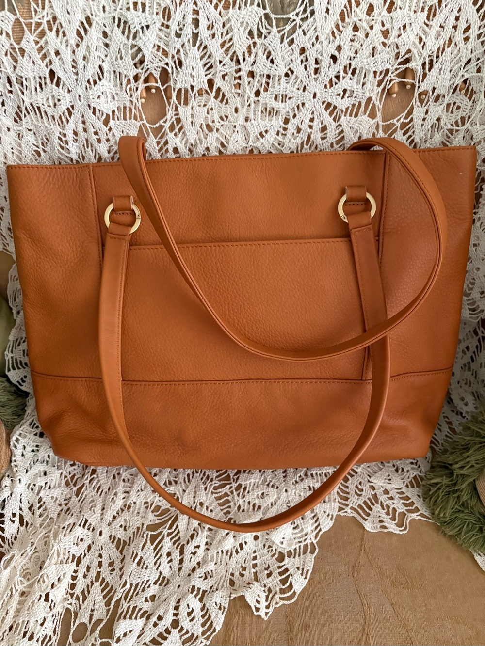 Hammitt Nectar Tan Leather Tote Bag - Everyday Carry - NWOT - Picture 2 of 12